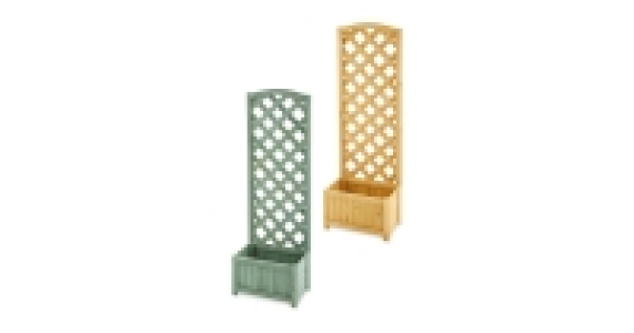 Aldi  Gardenline Lattice Wooden Planter