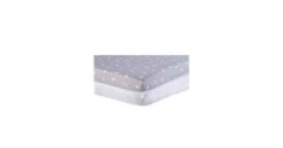 Alphabet Cot Fitted Sheets 2 Pack