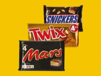 Twix , Mars, Snickers 4 Pack