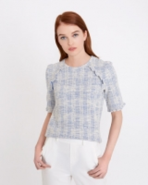 Dunnes Stores  Savida Ruffle Detail Top