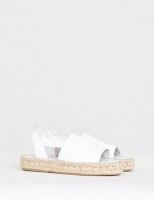 Dunnes Stores  Carolyn Donnelly The Edit Leather Espadrille