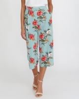 Dunnes Stores  Wide Leg Printed Cropped Trouser