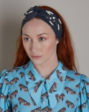 Joanne Hynes Denim Turban