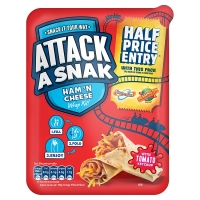 SuperValu  Attack-a-snack Ham & Cheese Wrap