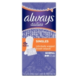 Always Dailies Folded & Wrapped Normal 1.00 €