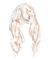 Dunnes Stores  Natural Stripe Scarf