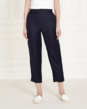 Gallery Linen-Blend Joggers