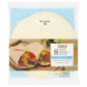 Tesco 8 Plain Tortilla Wraps