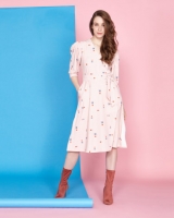 Dunnes Stores  Lennon Courtney at Dunnes Stores Squared Print Dress