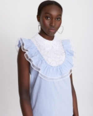 Savida Lace Collar Top 30.00 €