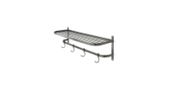 Kirkton House Iron Wall Shelf