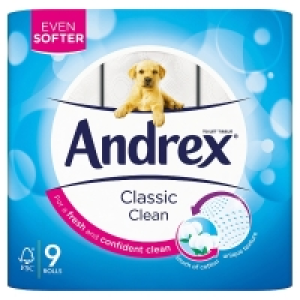 Andrex Classic Clean Toilet Tissue 5.95 €