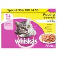 EuroSpar Whiskas Cat Food Pouches - Poultry - Price Marked