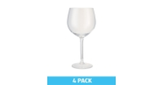 Aldi  Balloon Gin Glasses 4 Pack