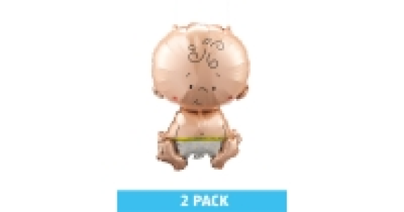 Baby Shower Baby Balloons 2 Pack