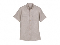 Lidl  Men`s Linen-Blend Casual Shirt