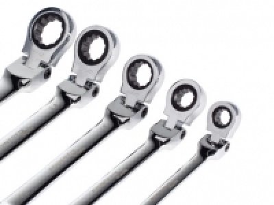 Flexible Head Spanner Set