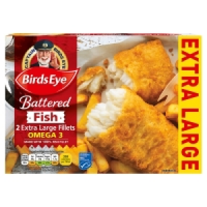 Birds Eye Batter Extra Large Fish Fillets 2 Pack 2.47 €