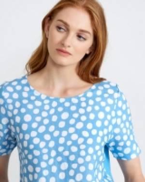 Carolyn Donnelly The Edit Spot Print Linen Top 49.00 €