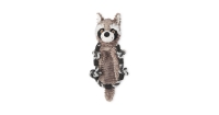 Aldi  Raccoon Knotted Animal Dog Toy