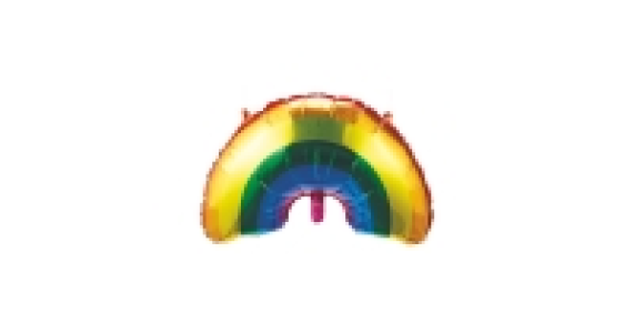 Foil Party Balloon Rainbow 2 Pack