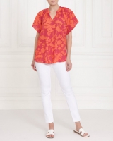 Dunnes Stores  Gallery Floral Print Top