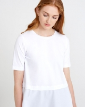 Carolyn Donnelly The Edit Cotton Tunic Flared Top