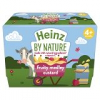 EuroSpar Heinz By Nature Fruit Medley/Pear & Apple Custard