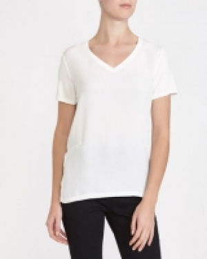 Short-Sleeved Woven Front Top 10.00 €