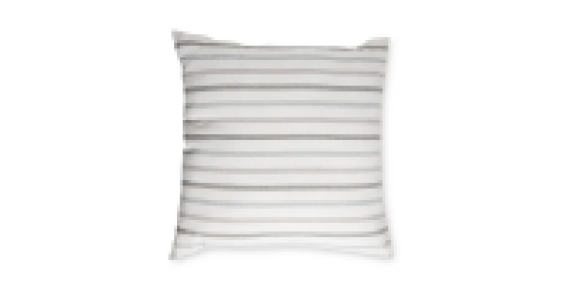 Aldi  Kirkton House Grey Cotton Cushion