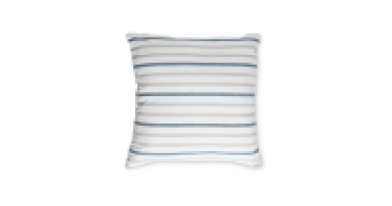 Aldi  Kirkton House Blue Cotton Cushion