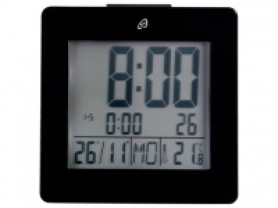 LCD Radio-Controlled Alarm Clock