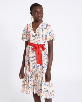 Dunnes Stores  Savida Print Belted Dress