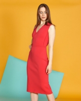 Dunnes Stores  Lennon Courtney at Dunnes Stores Wrap Knit Dress