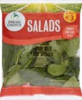 EuroSpar Fresh Choice Whole Leaf Ice Berg Lettuce/Italian Mixed Leaf/Kale & Sinach