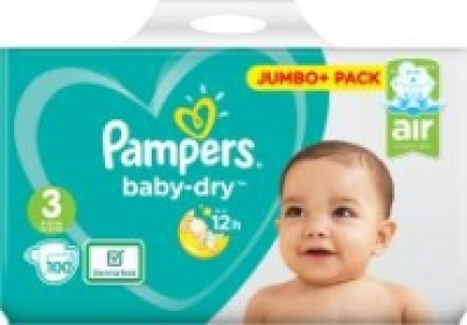 Baby Dry Jumbo+ Nappy Range 22.00 €