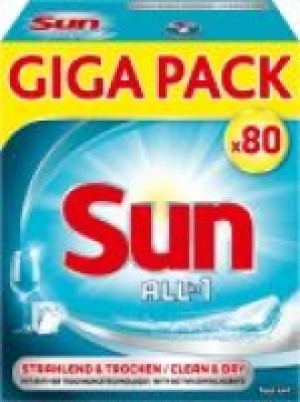 EuroSpar Sun All in 1 Hydrofilm Dishwasher Tablets