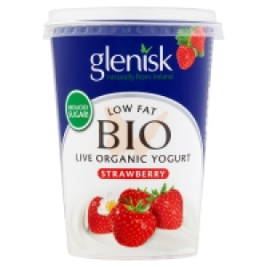Glenisk Organic Low Fat Yogurt Strawberry 2.00 €