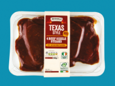 BBQ Sizzle Steaks Texas Style
