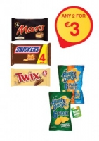 Spar  MARS/SNICKERS/TWIX/HUNKY DORYS ANY 2 FOR 3