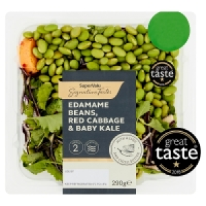 SuperValu  Signature Tastes Edamame Beans, Red Cabbage & Kale With Lime