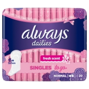 Alw Liners Single To Go Scent 20Piece 1.00 €