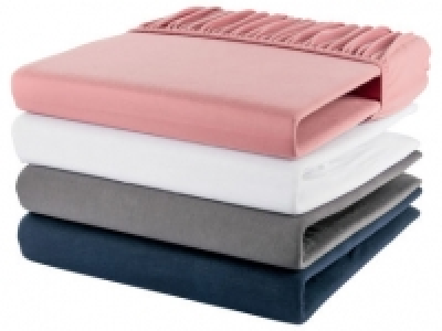 Lidl  Jersey Fitted Sheet Double