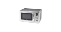 Aldi  Silver Retro Microwave Oven