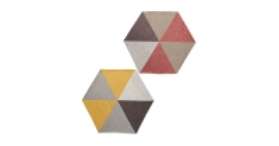 Aldi  Hexagonal Dining Rug