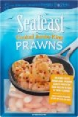 Cooked Jumbo King Prawns 2.59 €