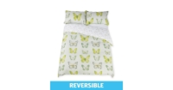 Aldi  Butterfly Double Duvet Set