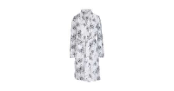 Ladies Floral Waffle Dressing Gown