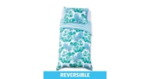 Monstrea Leaf Single Duvet Set