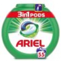 Tesco  Ariel 3In1 Pods Washing Capsules 55 W